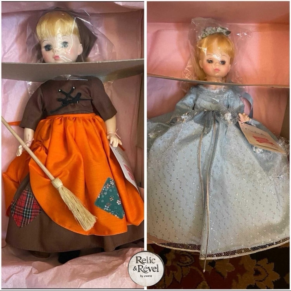 Madame Alexander Cinderella Dolls vintage- Set, Original Packaging